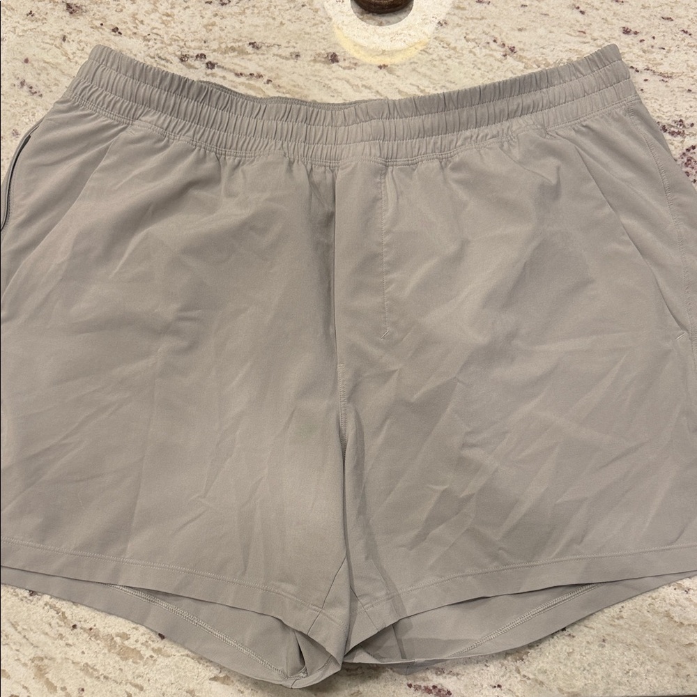 Lululemon Pace Breaker Men's Gray Shorts